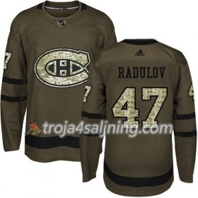 Montreal Canadiens tröja Alexander Radulov 47 Adidas 2017-2018 Camo Grön Authentic - NHL Tröjor Herr